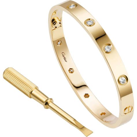 cartier pulseira - pulsera love cartier original.